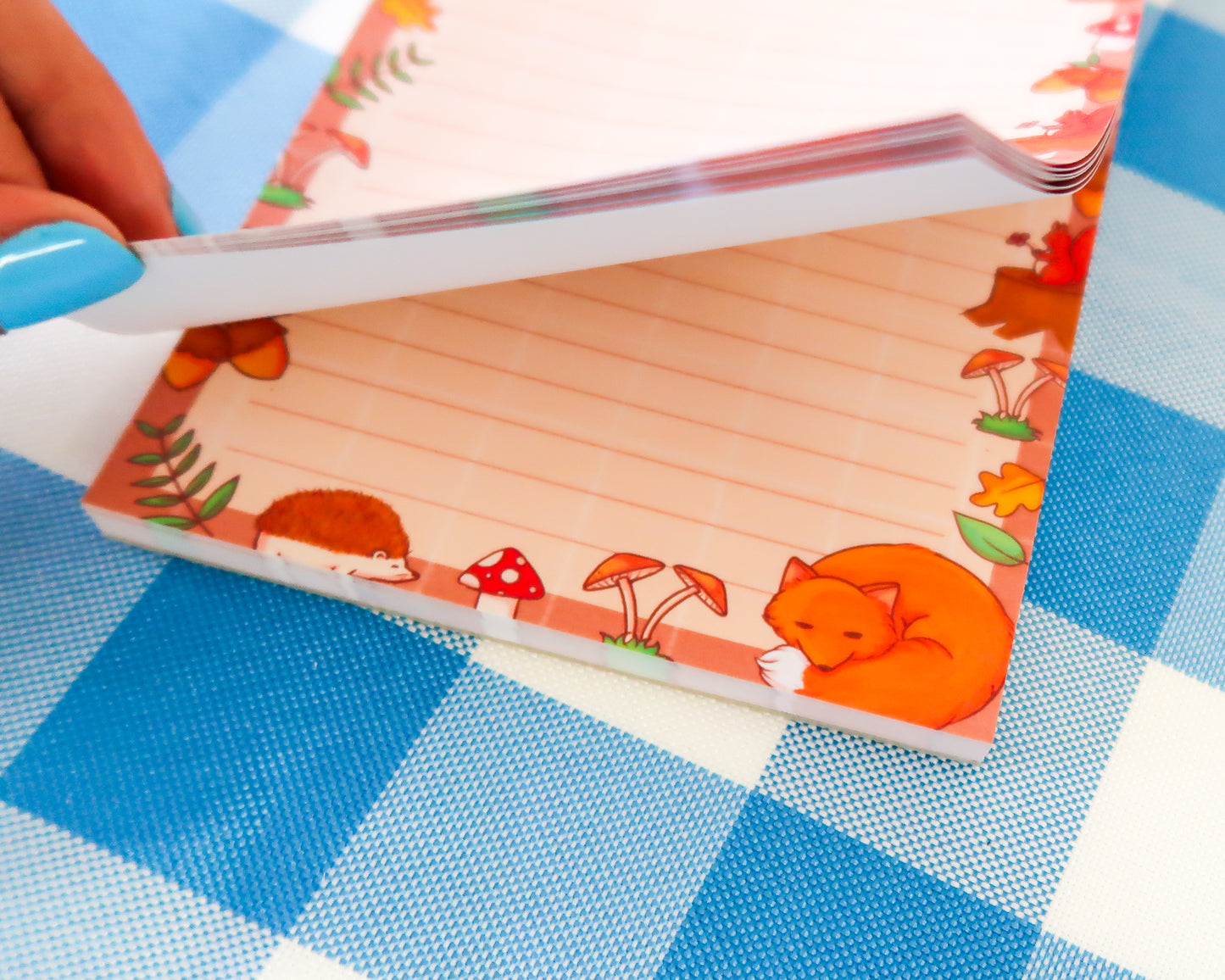 Woodland Critters A6 Notepad