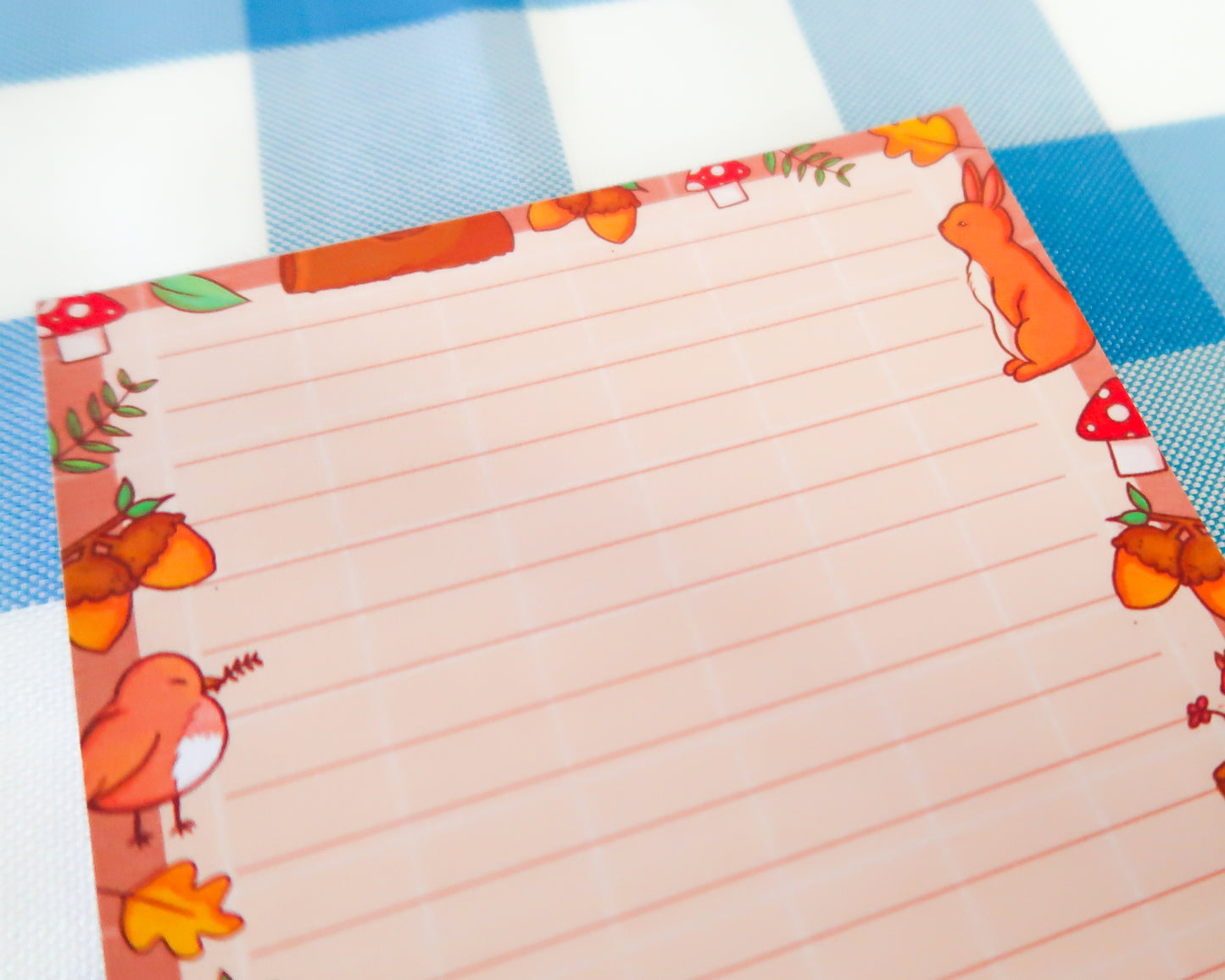 Woodland Critters A6 Notepad