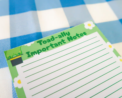 Kawaii Frog A6 Notepad