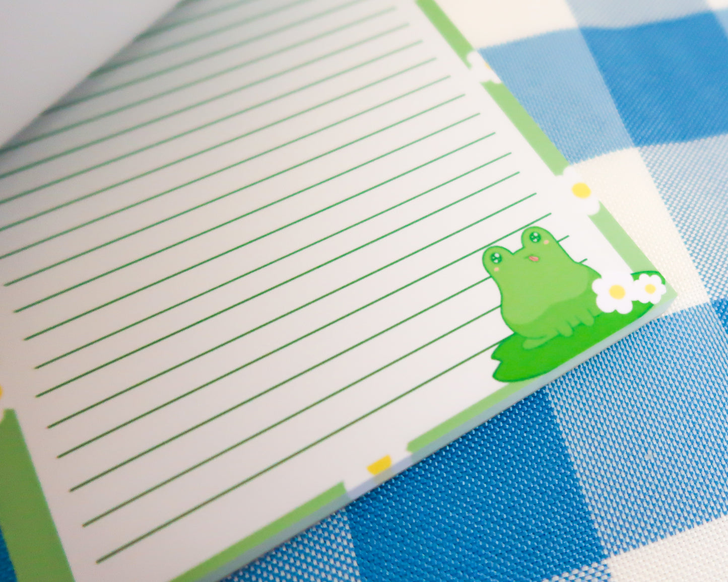 Kawaii Frog A6 Notepad