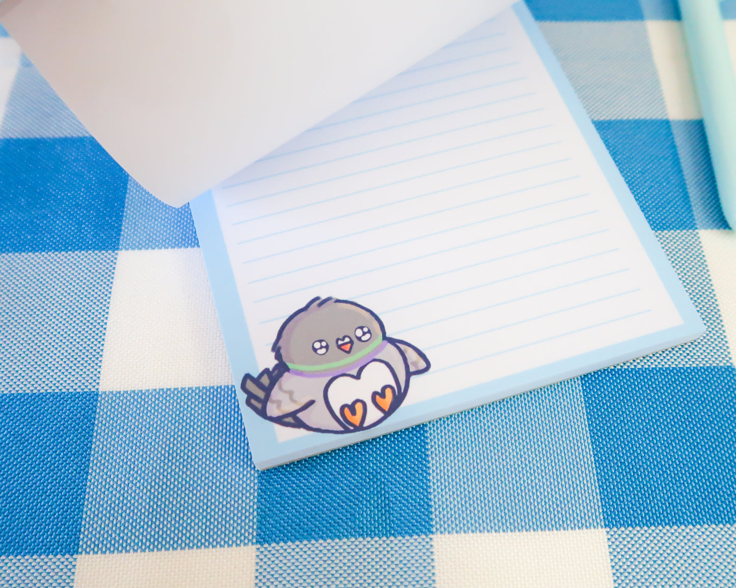 Cute Pigeon A6 Notepad