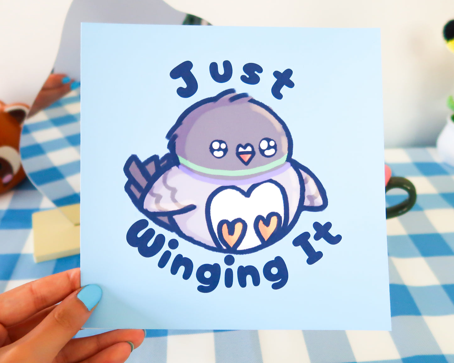 "Just Winging It" Art Print