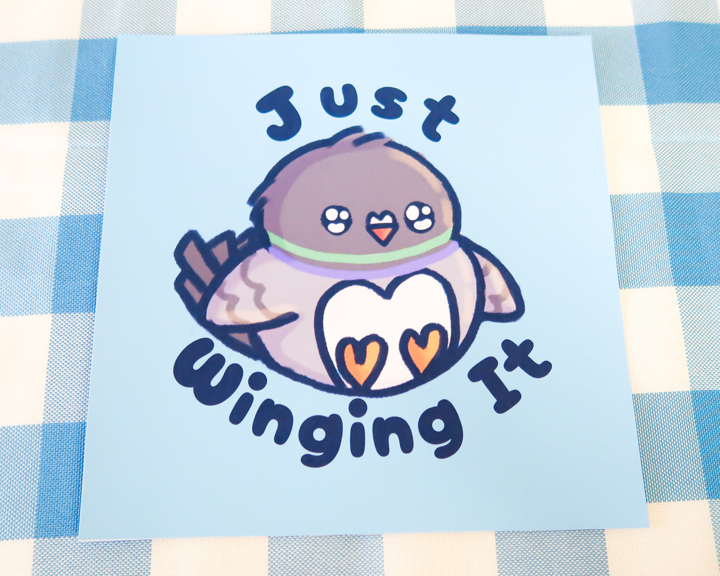 "Just Winging It" Art Print