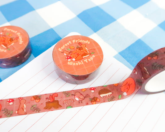 Woodland Critters Washi Tape