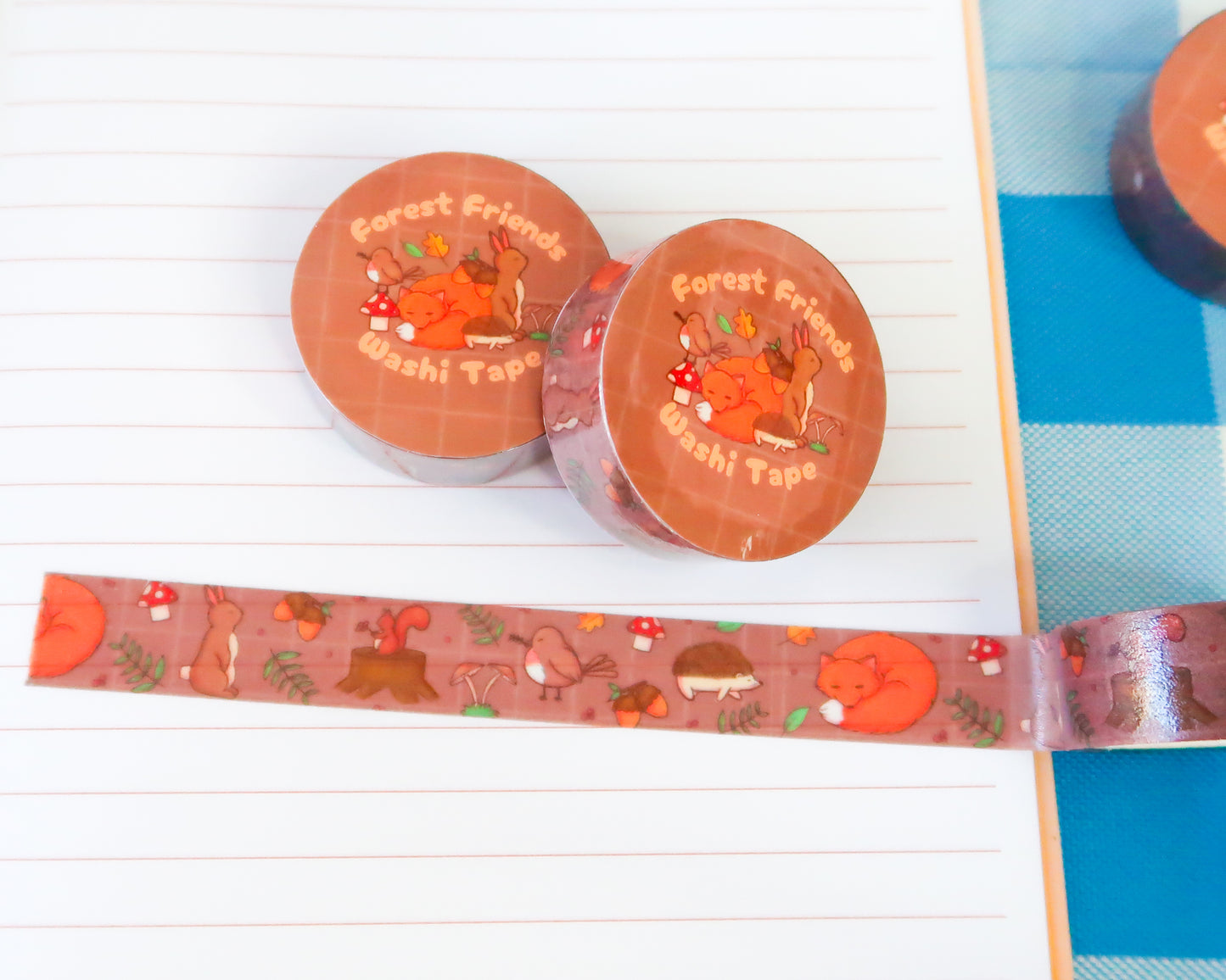 Woodland Critters Washi Tape