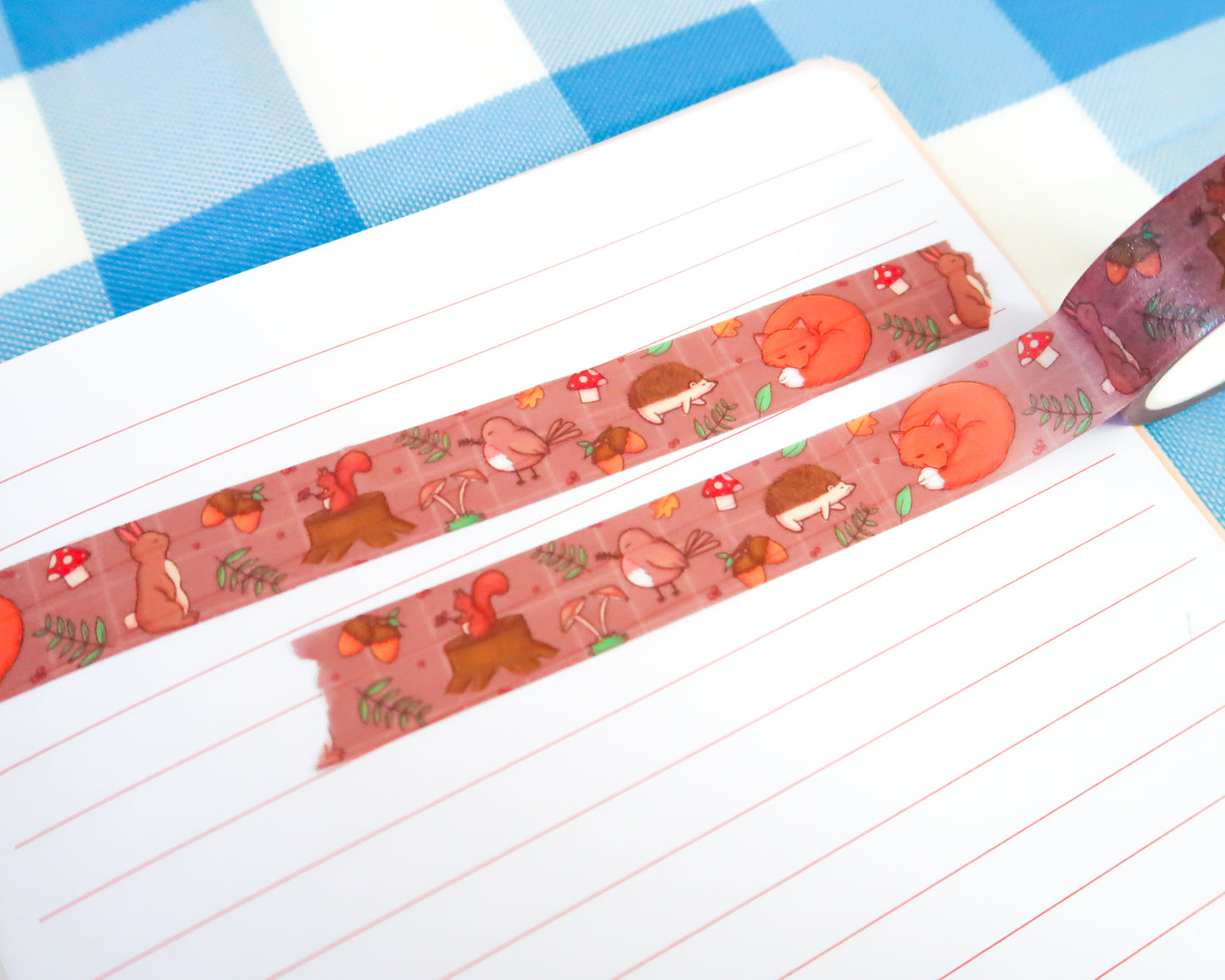 Woodland Critters Washi Tape