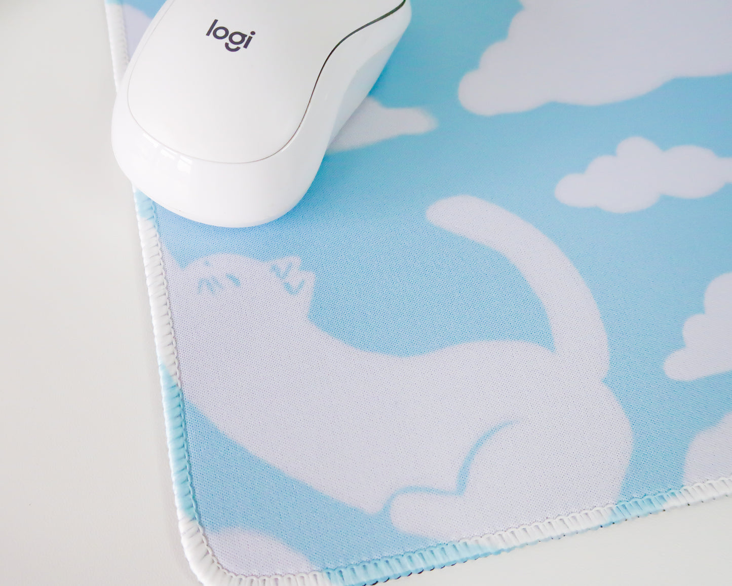 Cat Clouds Mouse Pad