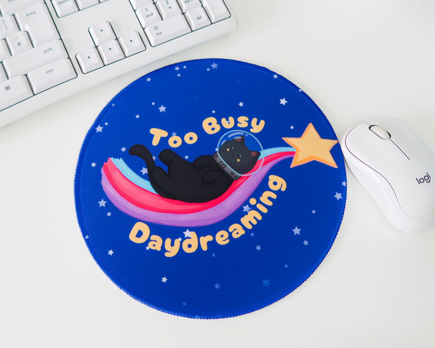 Too Busy Daydreaming Mousepad