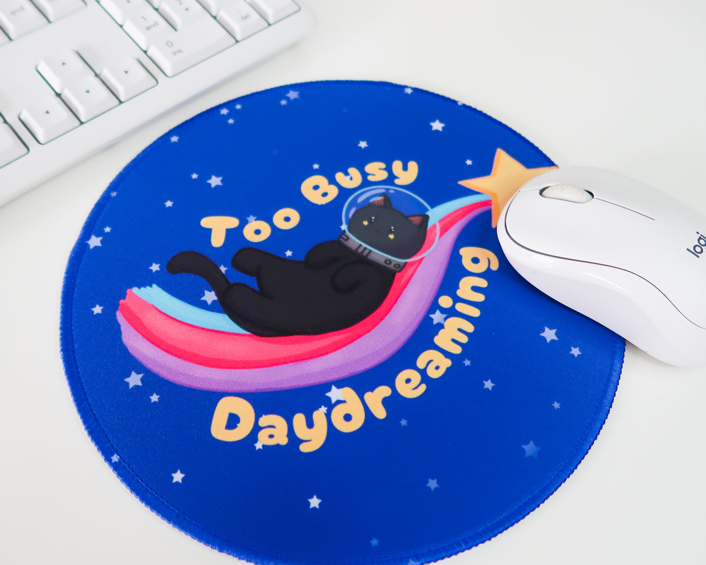 Too Busy Daydreaming Mousepad