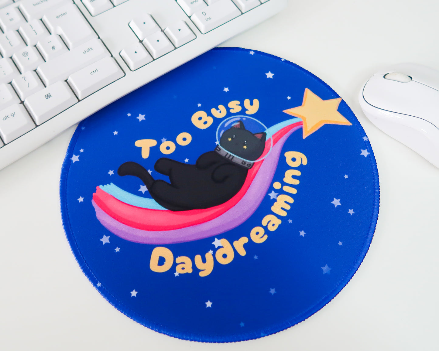 Too Busy Daydreaming Mousepad