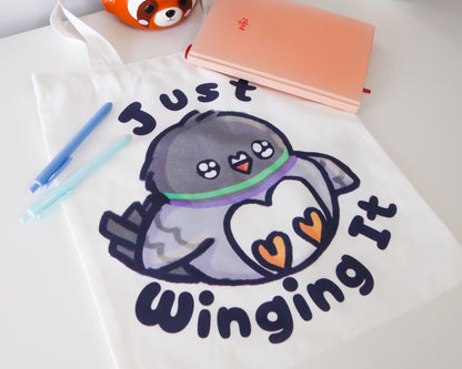 Just Winging It Tote Bag
