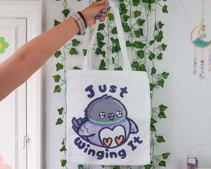 Just Winging It Tote Bag