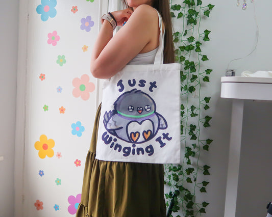 Just Winging It Tote Bag