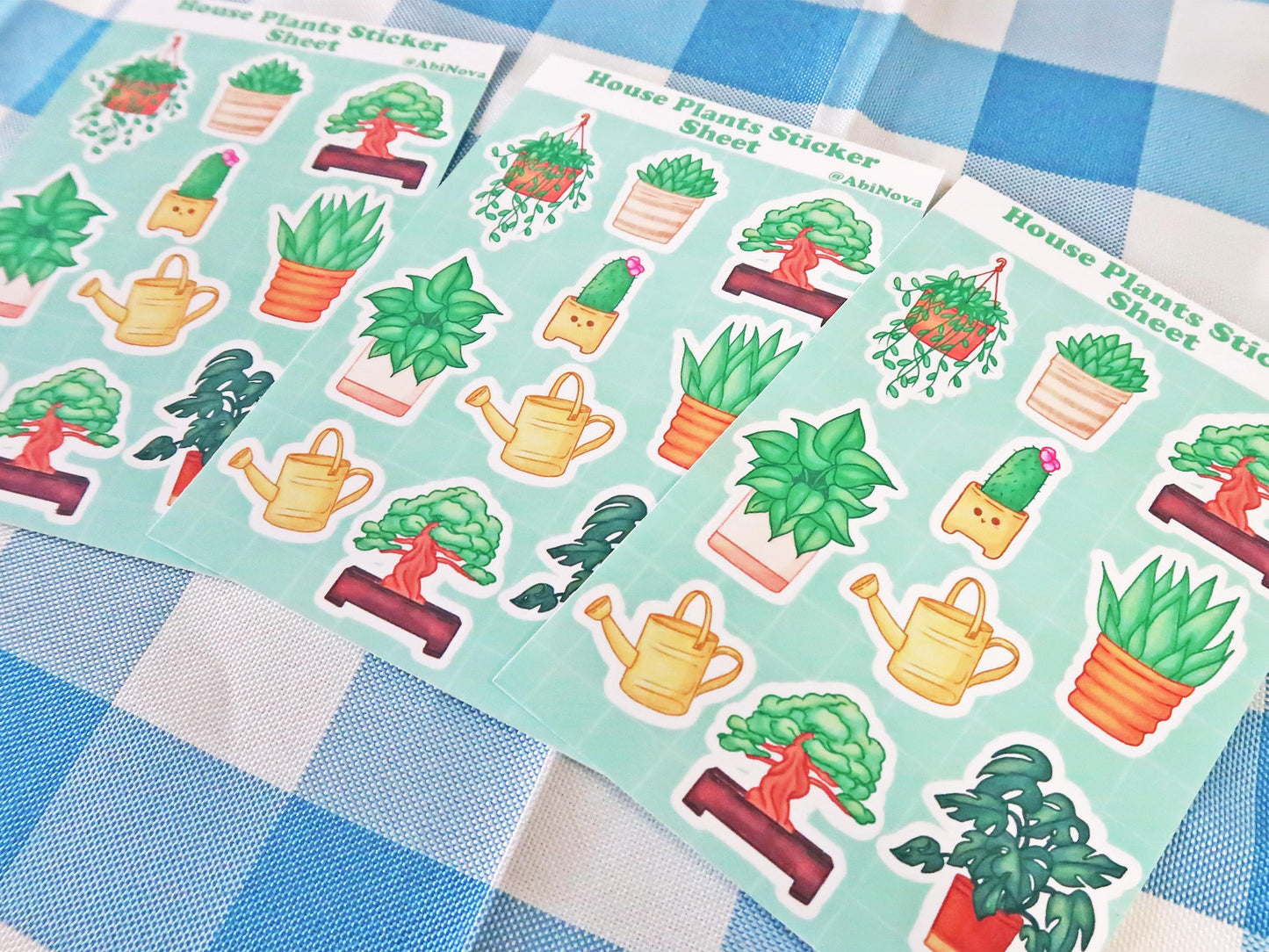 House Plants Sticker Sheet