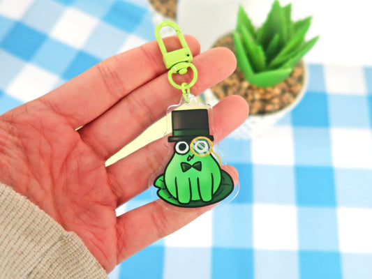 Sir Frog Keychain