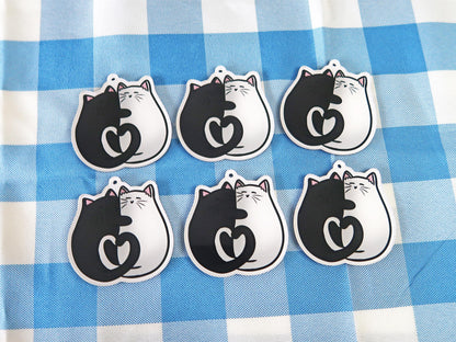 Cat Cuddles Fridge Magnet