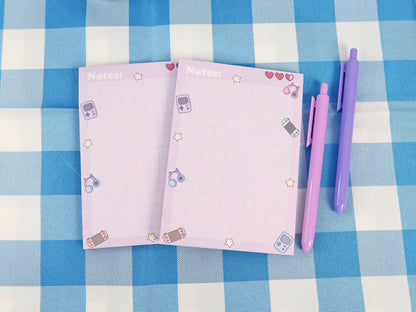 Pastel Gaming A5 Notepad.