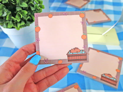 Cute Capybara Sticky Notes