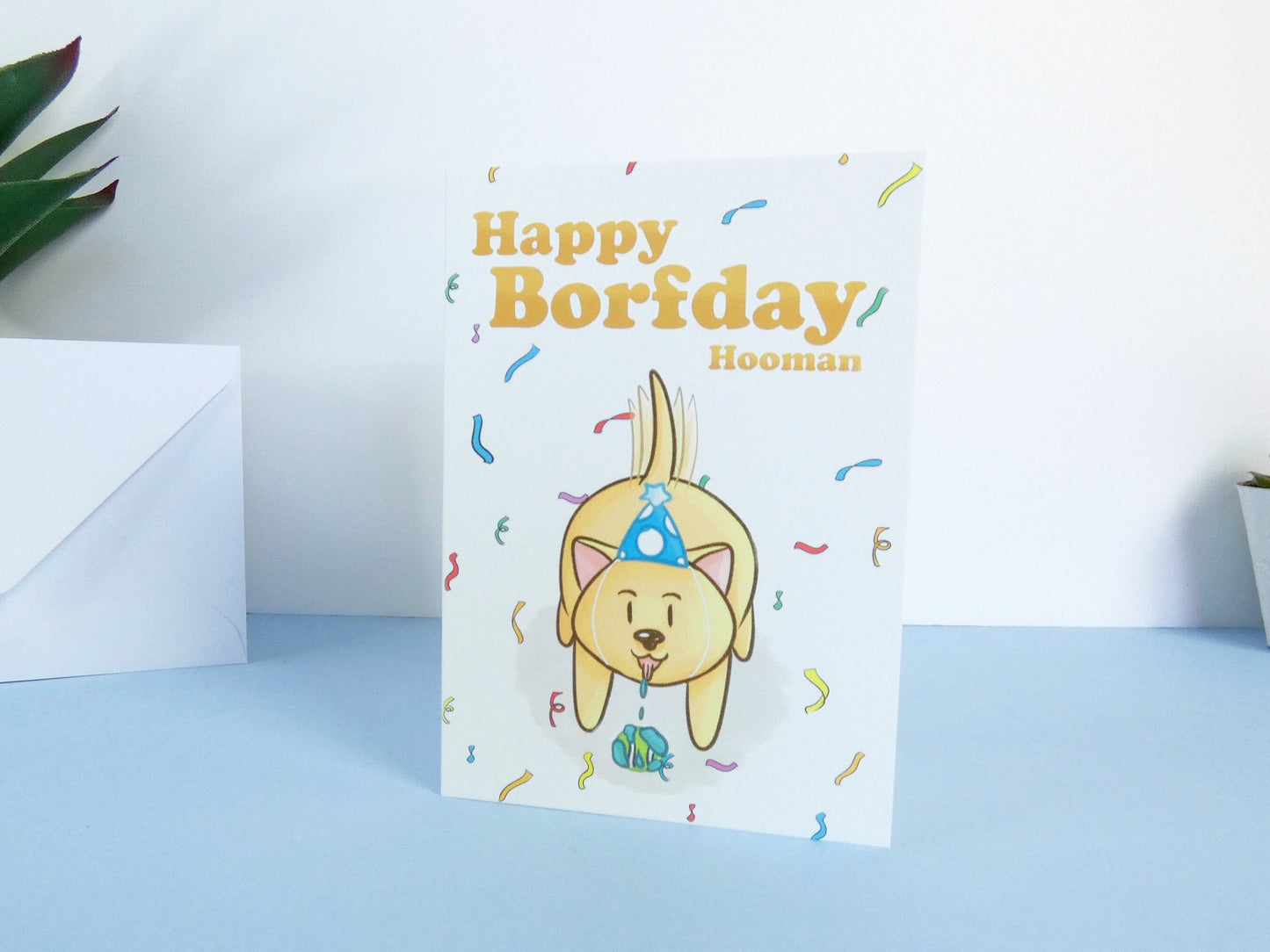 Funny Dog Birthday Card