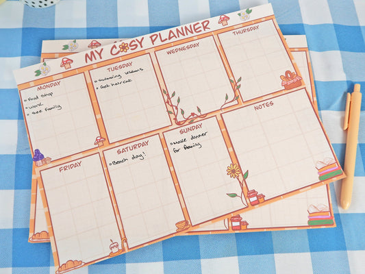 Cosy Weekly Planner (52 Pages)