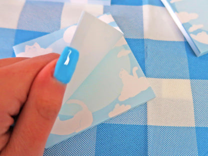 Cat Clouds Sticky Notes