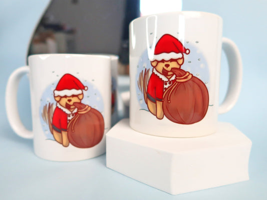 Santa Dog Mug