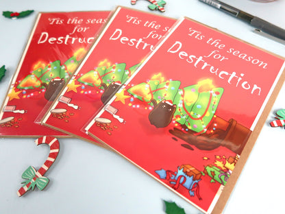 Funny Cat Christmas Cards
