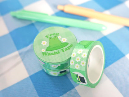 Adorable Frog Washi Tape