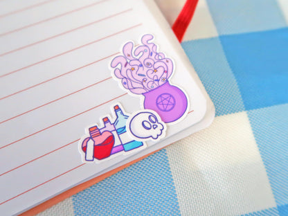 Pastel Witch Sticker Sheet