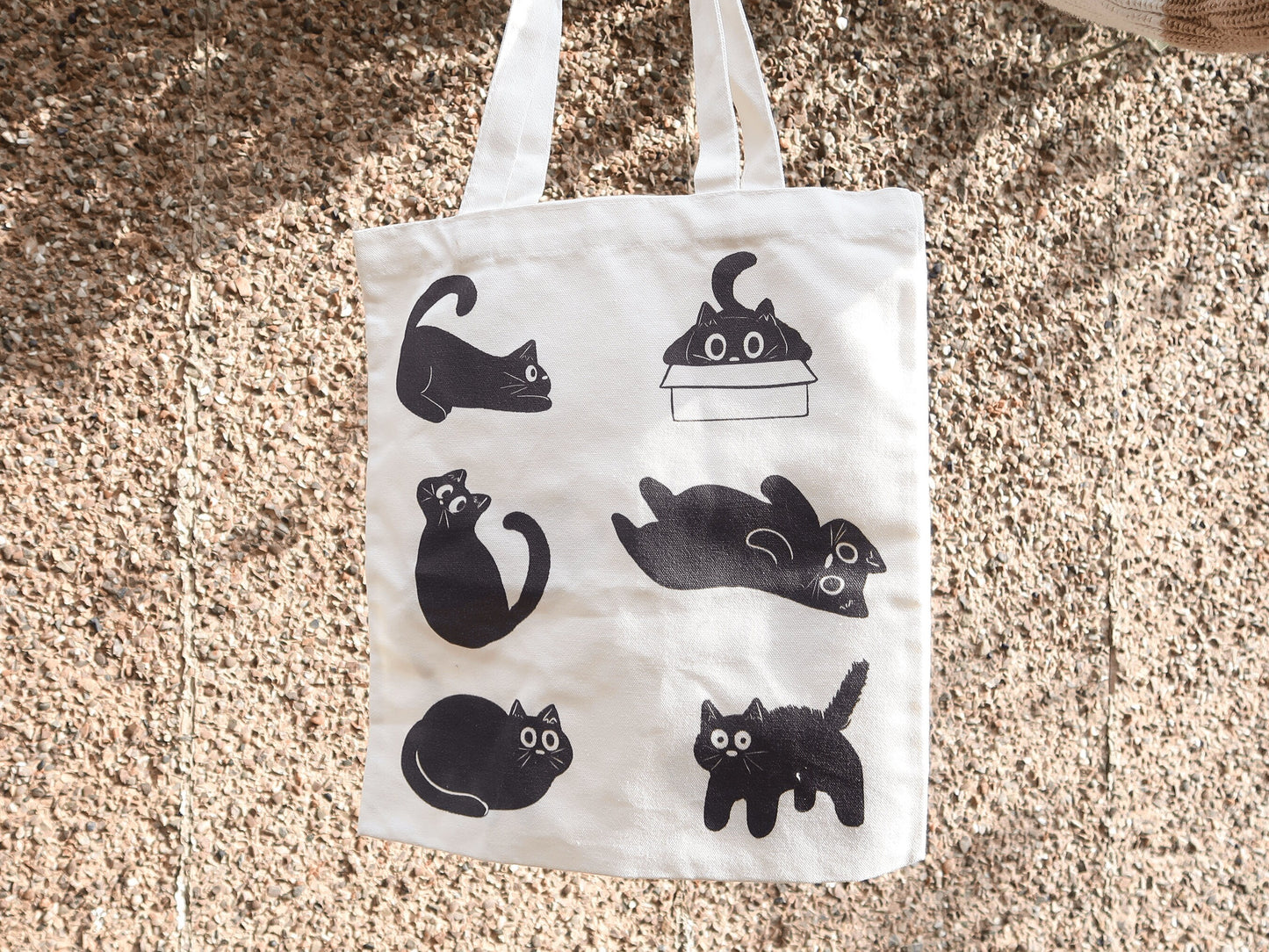 Black Cat Tote Bag