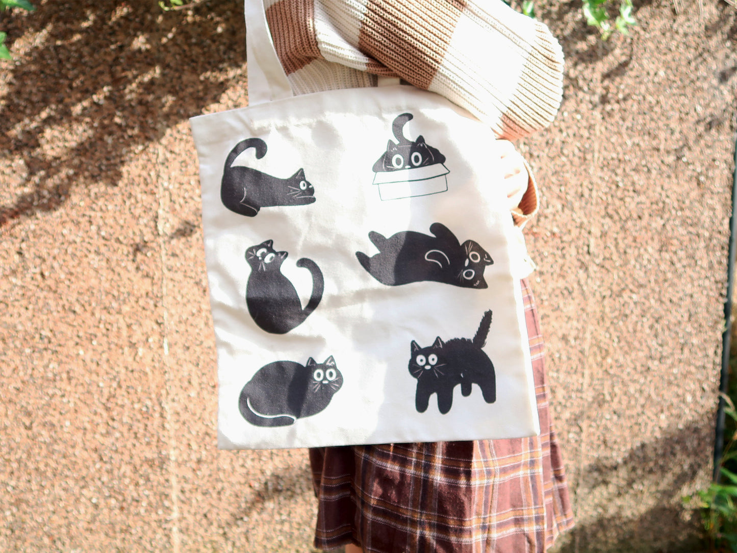 Black Cat Tote Bag