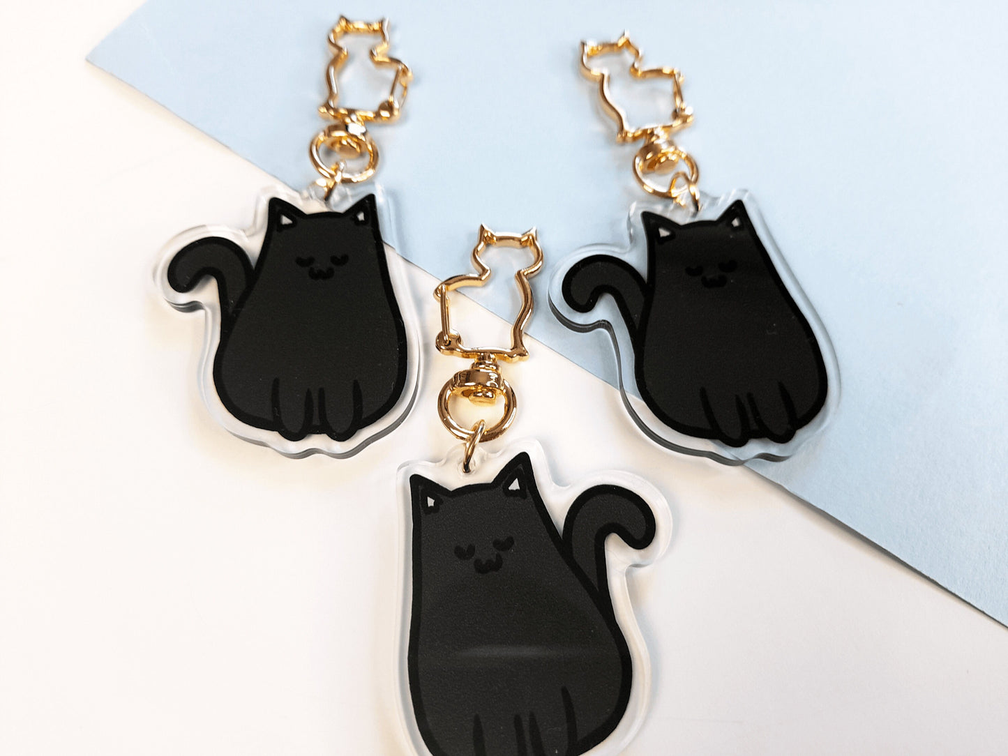 Sassy Cat Keychains