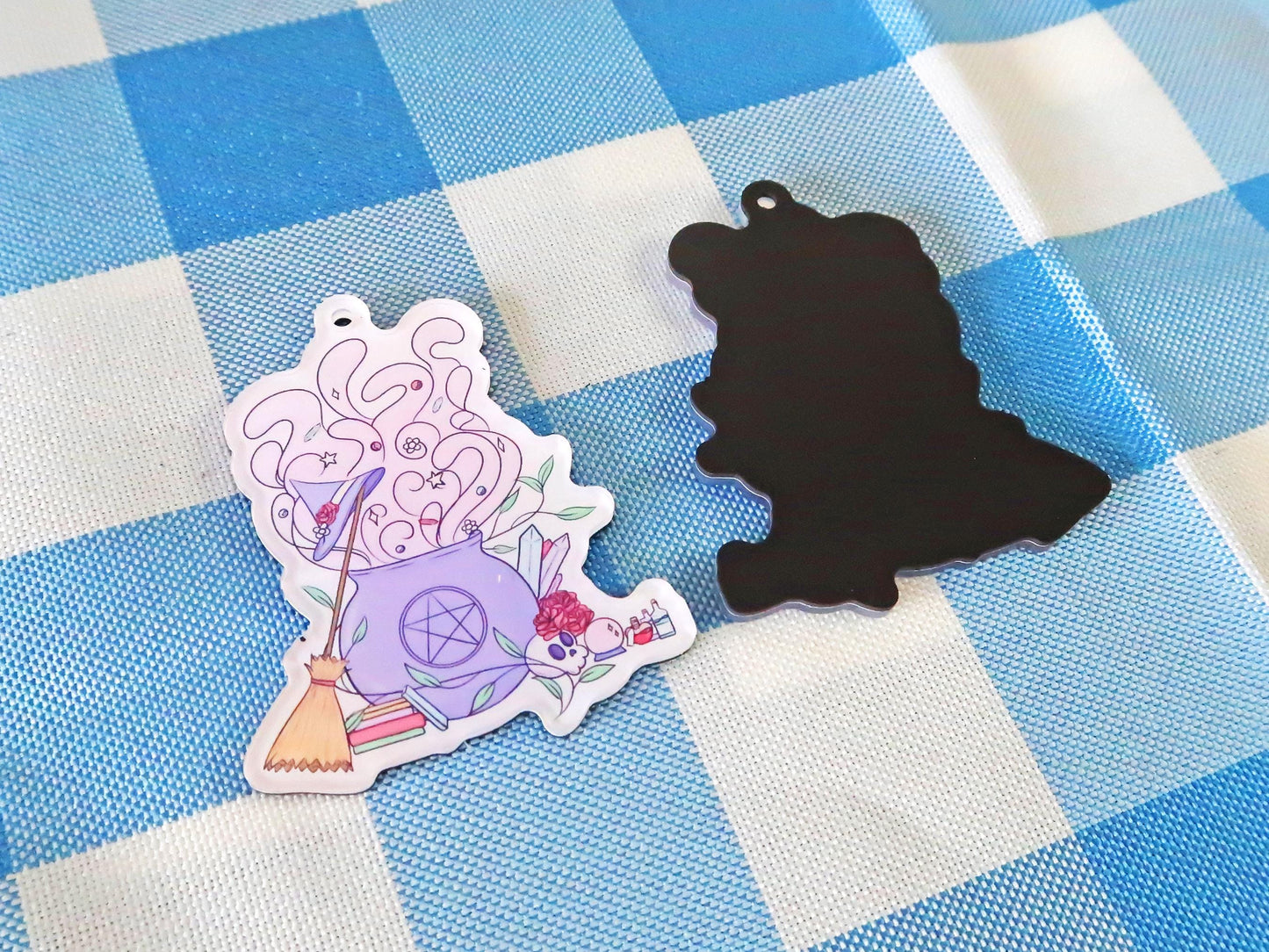 Pastel Witch Magnet