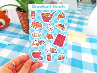 Comfort Foods Sticker Sheet