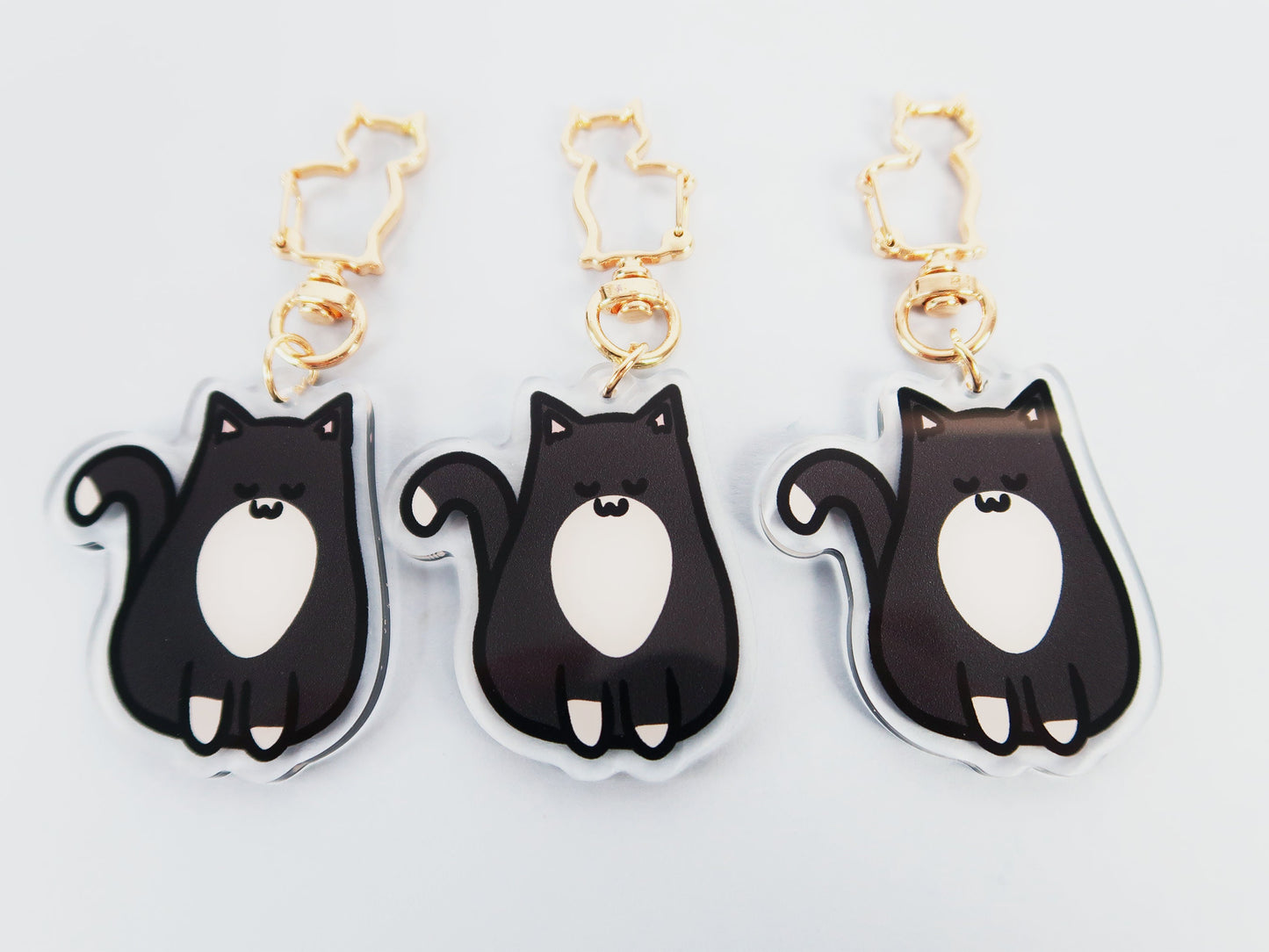 Sassy Cat Keychains