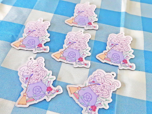 Pastel Witch Magnet