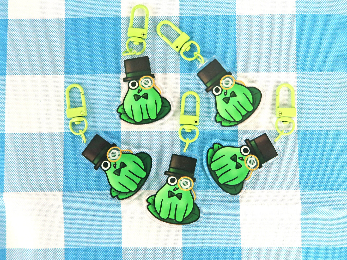 Sir Frog Keychain
